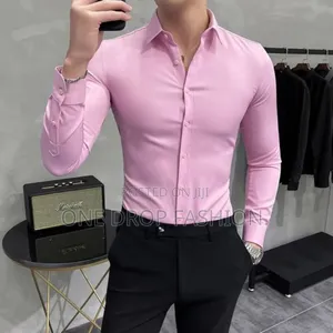 Men Business Long Sleeved Shirts
