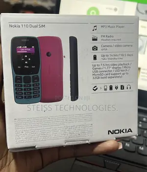 New Nokia 110 Black
