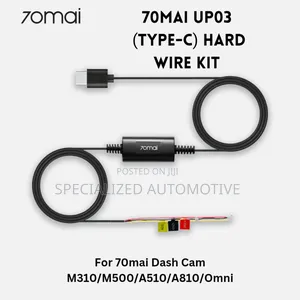70mai Vehicle Dashcam Hardwire Kit Up03 Type-C