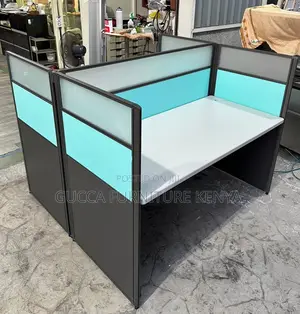 Workstation: Double-Sided Partition Office Workstation