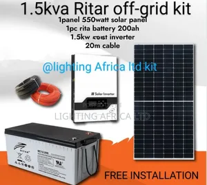 1.5 Kva Ritar Off-Grid Kit