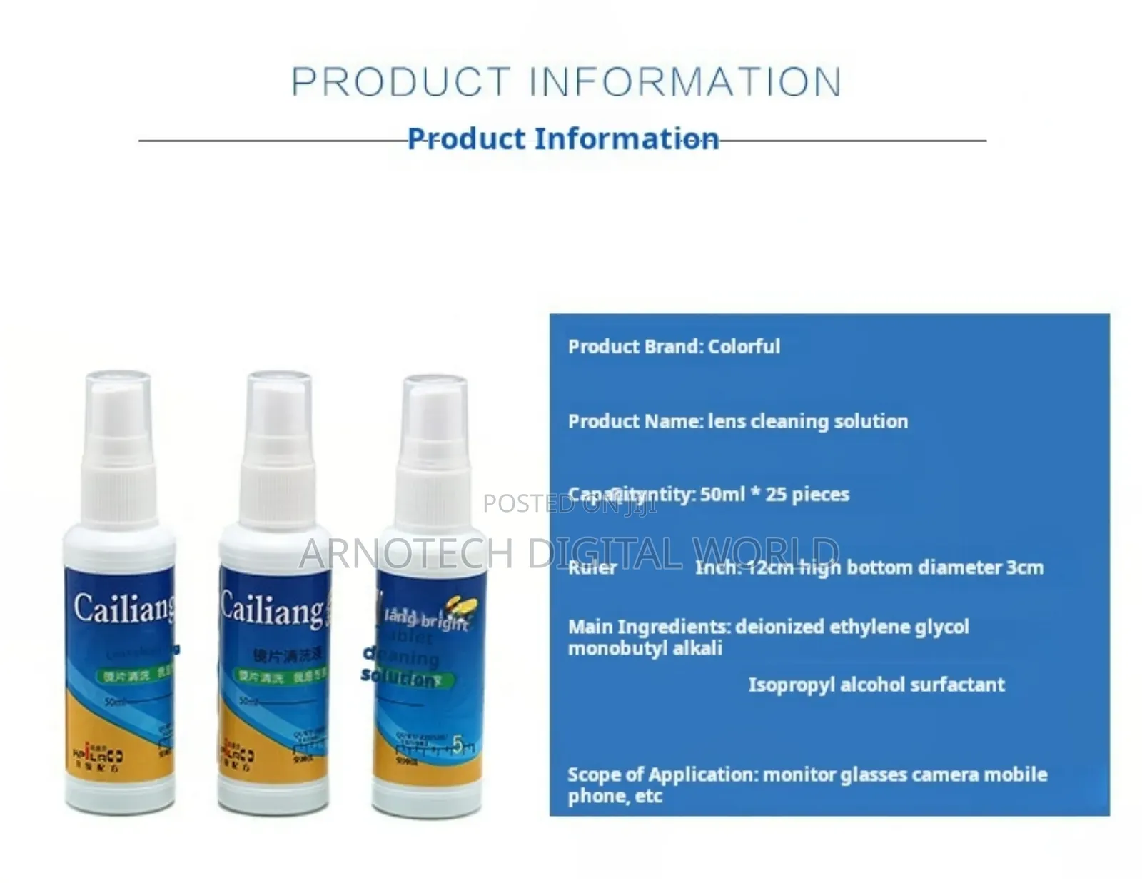 Liquid Lens Cleaner