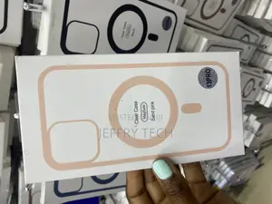 Oakxco iPhone 13 Pro Transparent Magsafe Case -Sandy Pink