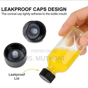 Wellness Shots Glass Bottles Set