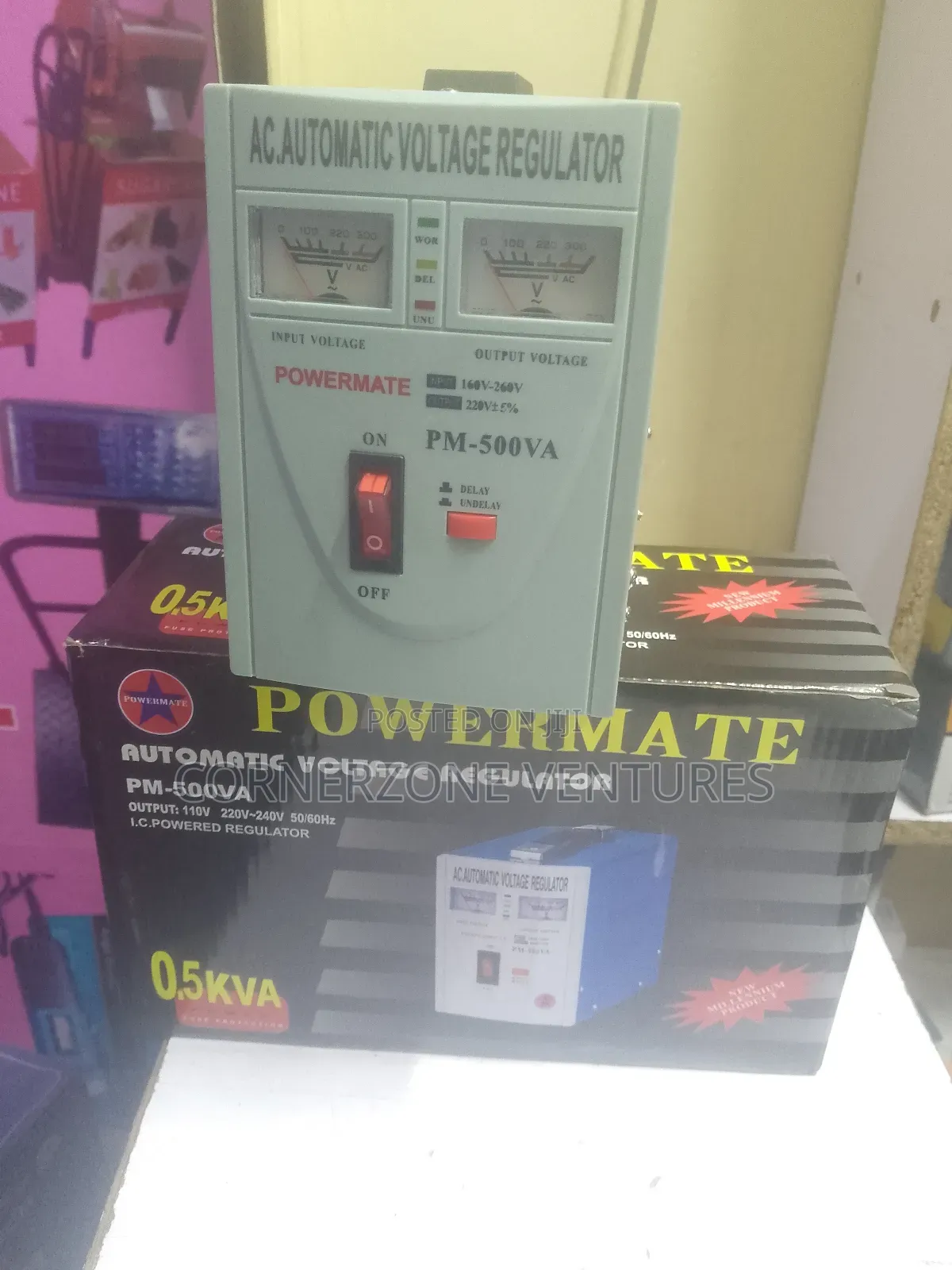 Powermate Automatic Voltage Regulator 0.5kva