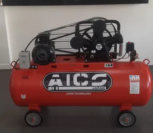 300l Three Phase 3 Piston Electric Compressor Aico Japan