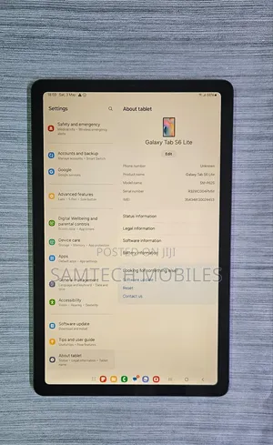 Samsung Galaxy Tab S6 Lite 64 GB Black