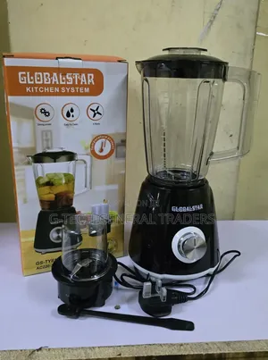 Globalstar 2in1 350w Blender and Grinder Black