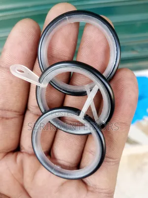 Curtain Rings Plastic Coated Rings