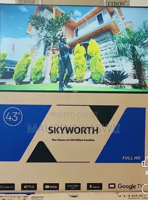 Skyworth 43 “ Full Hd Frameless Google Tv