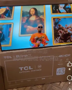 TCL 43” Inch Google Uhd (43 V6c ) 2025 Model