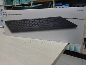 Dell Kb216 Qwerty Usb Multimedia Keyboard – Black 580-Adhk