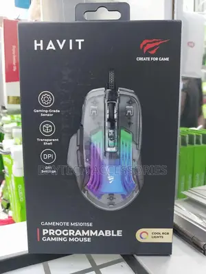 Havit Ms1011se Gaming Mouse 7200 Dpi 7 Buttons RGB
