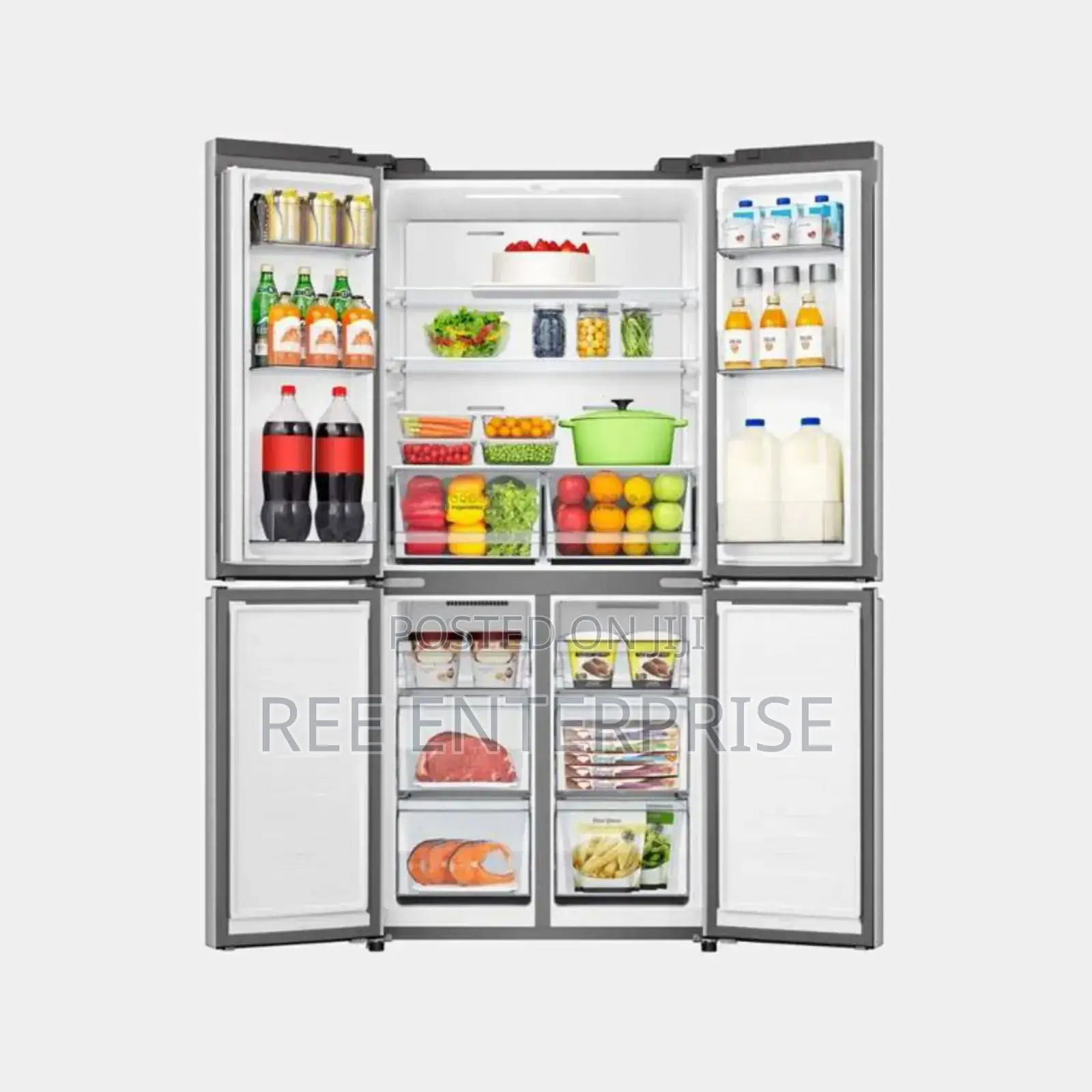 470 Litres Four Door Hisense Refrigerator
