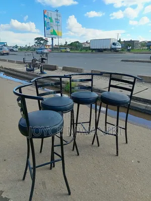 High Bar Stools, Black