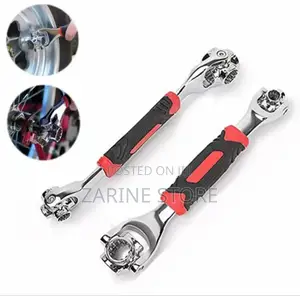 48 in 1 Multipurpose Bolt Torque Socket Wrench 360° Rotation