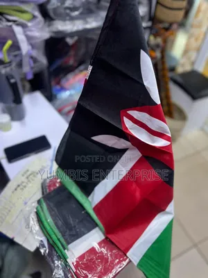 Kenya Flag Bandanas Size 30cm by 30cm at 1000