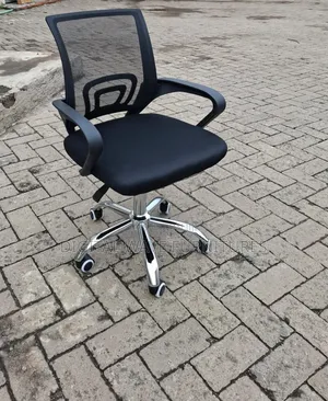 Black-Ish Adjustable Office Chair