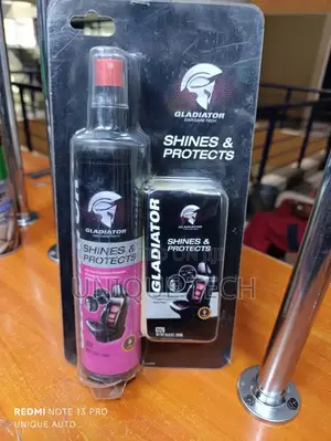 Gladiator Leather Car Seat Shine Protect – Luxury Finish