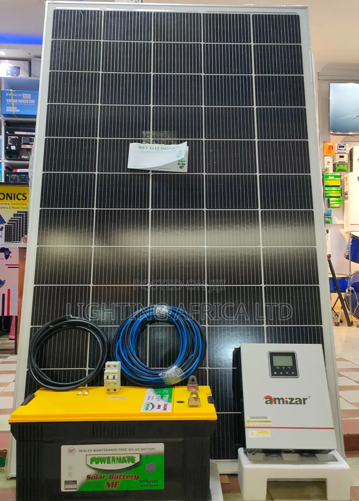 Powermate Battery Simple Off-Grid Hybrid System
