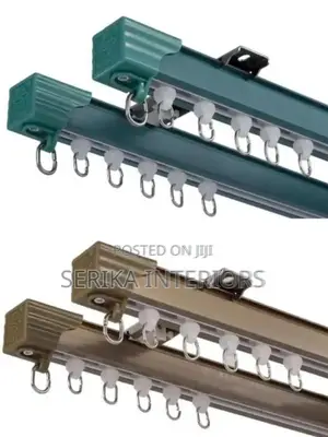 Double Aluminum Curtain Rails Curtain Rails Curtain Rails