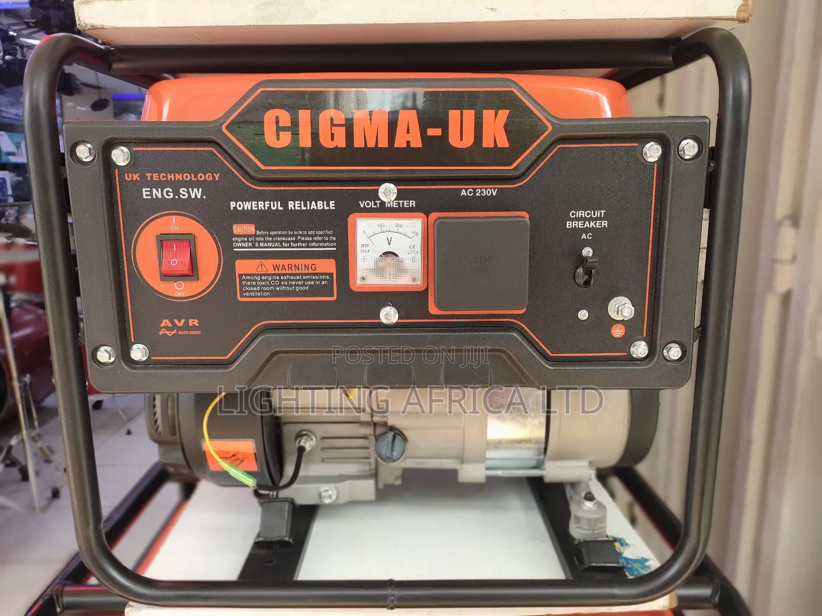 Cigma Uk 1500 (1500w) Petrol Engine 4 Stroke Engine