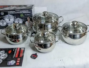 Bosch 8pcs Stainless Steel Cookware Set