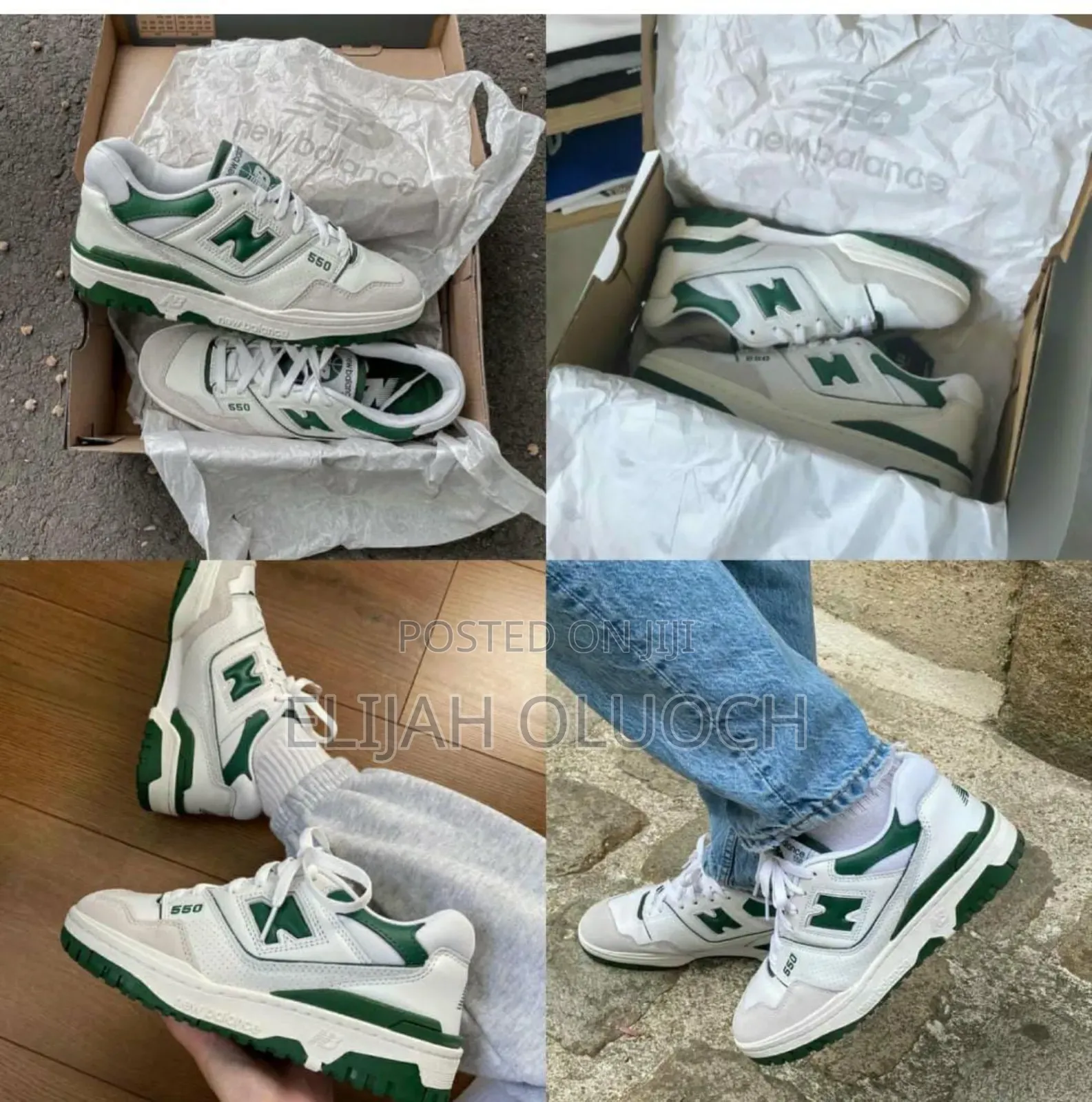 New Balance 550 Green