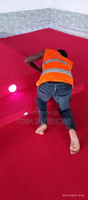 Red Floor Carpets for Church Altar Decoration