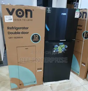 182 Litres No Frost Von Fridge Refrigerator