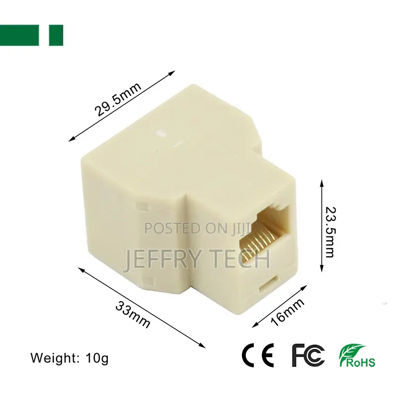 CRJ-A2 Rj45 Splitter Plug Connector