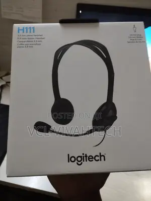 Logitech H111 Black (3.5mm Jack) Stereo Headphone