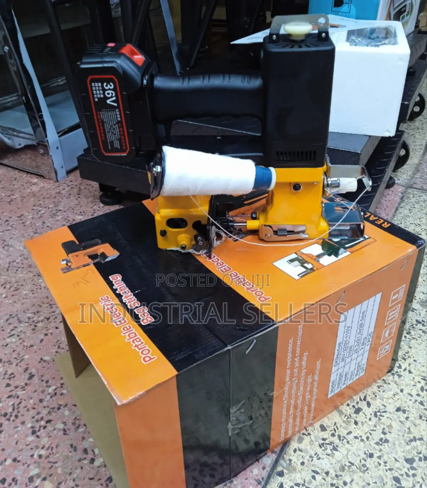 36v Cordless Bag Closer Machine