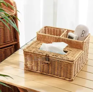 3 Slots Storage Organizer With Serviette Holder-Alp