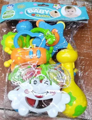 Baby Rattle With Teether