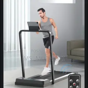 Foldable Walking Pad/Treadmill With Foldable Handle Bars