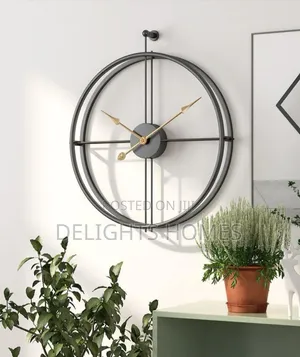 Large Simple Home Decor Wall Clock -X