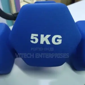 5kg Neoprene Coated Dumbells