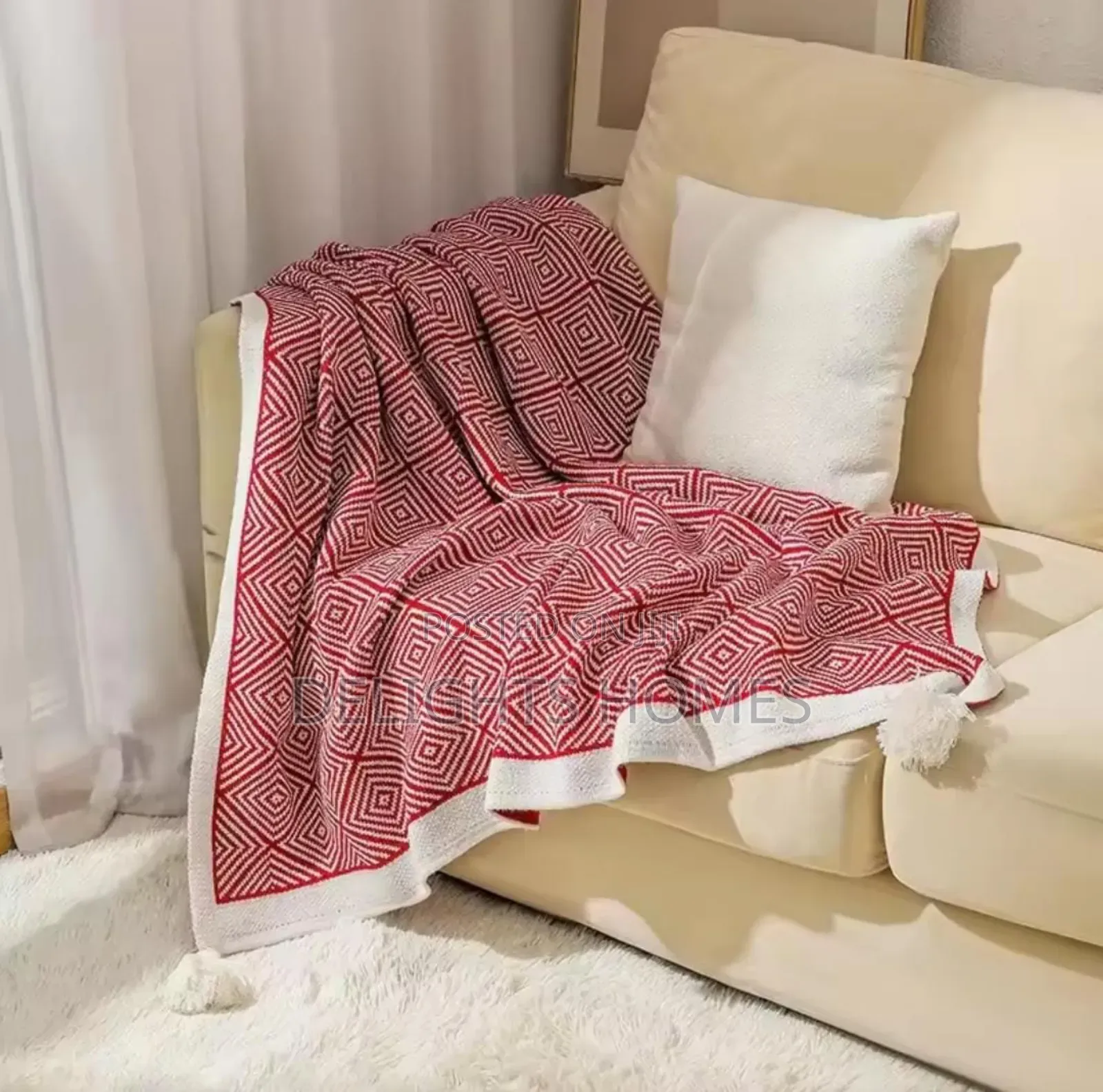 Bohemian Knitted Throw Blankets_st
