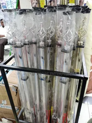 Silver Curtain Rods