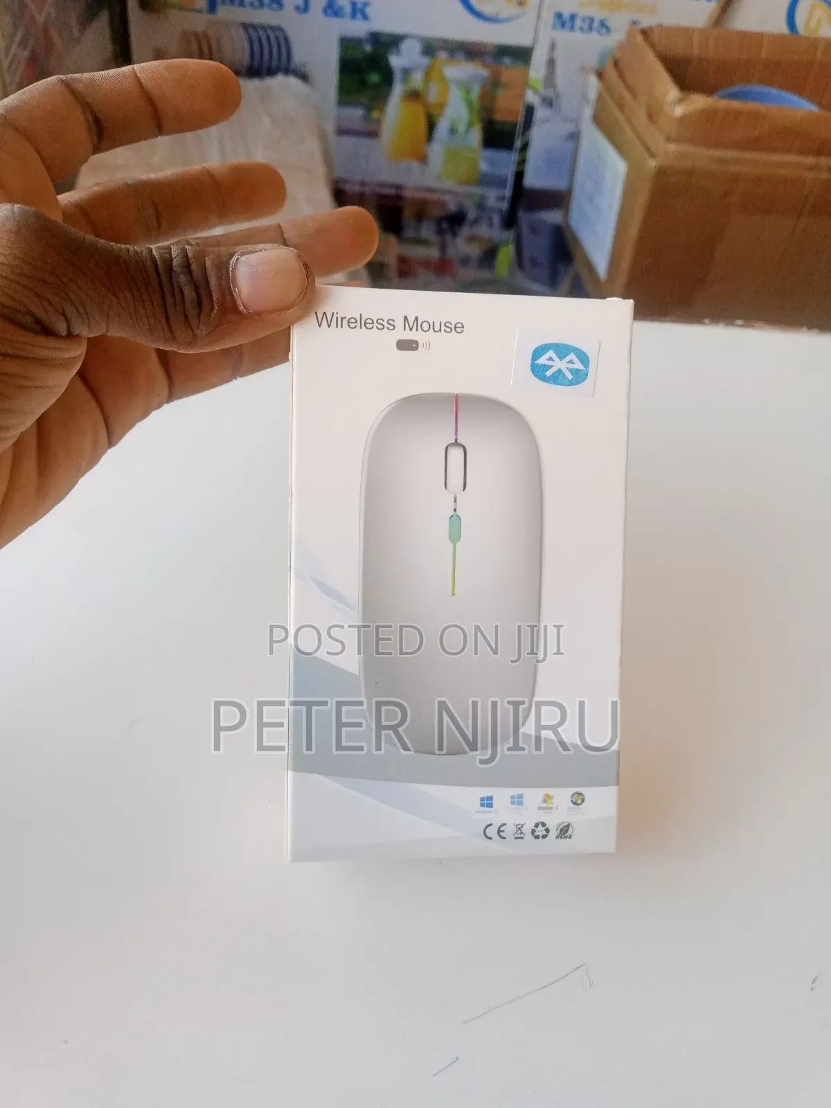 Rechargeable Wireless Mouse
2.4ghz Wireless Control