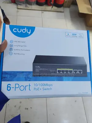 The Cudy Fs1006p Is a 6-Port 10/100mbps Poe+ Switch