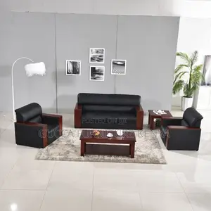 Office Sofa: Simple and Modern 5-Seater Executive Sofa Set