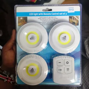 Led Light Set 3pcs With Remote Control Smart Bulbs