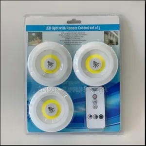 Led Light Set 3pcs With Remote Control Smart Bulbs