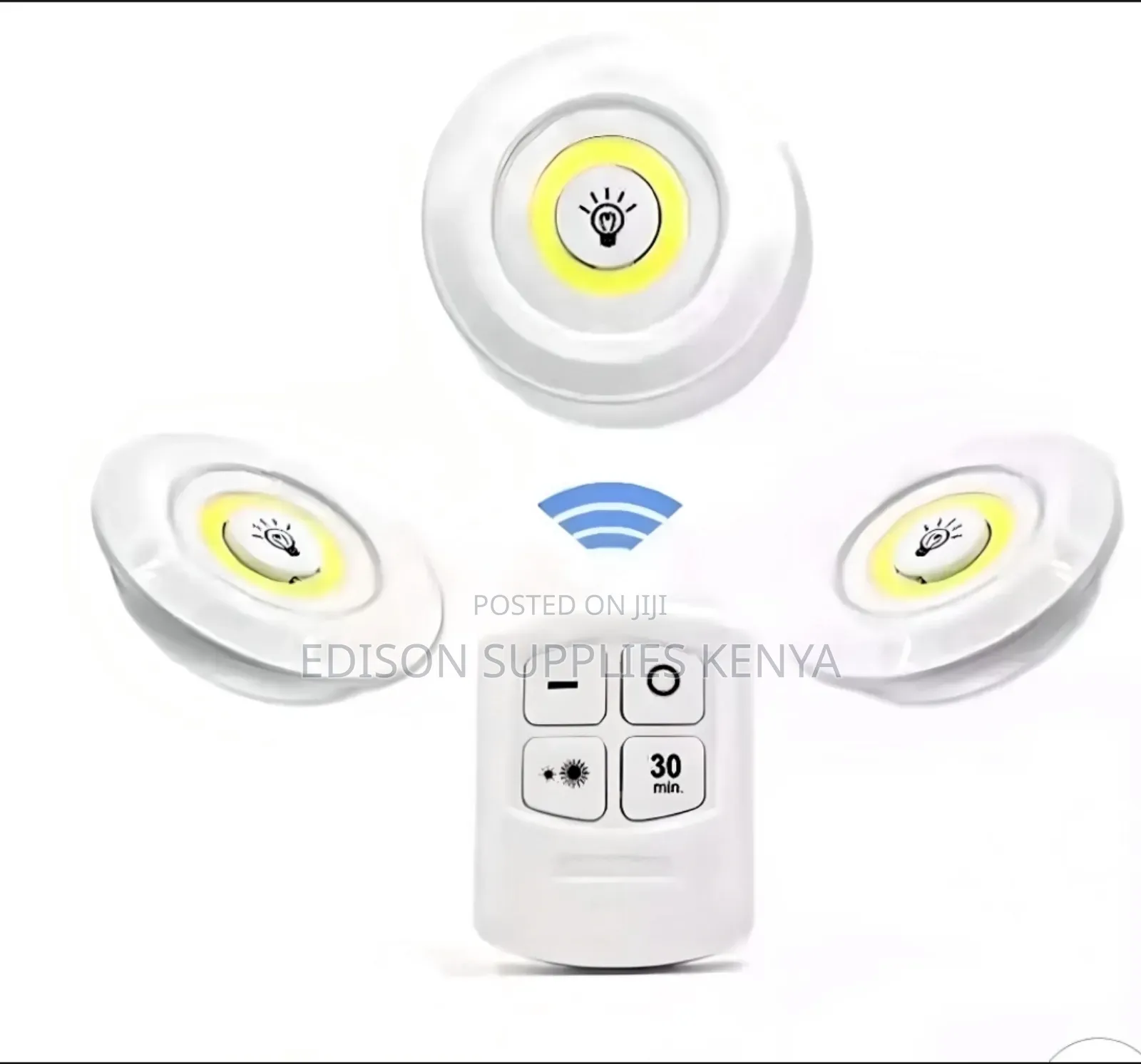 Led Light Set 3pcs With Remote Control Smart Bulbs