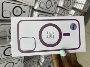 Roybens for iPhone 14 Pro Magsafe Transparent Case-Wine Red