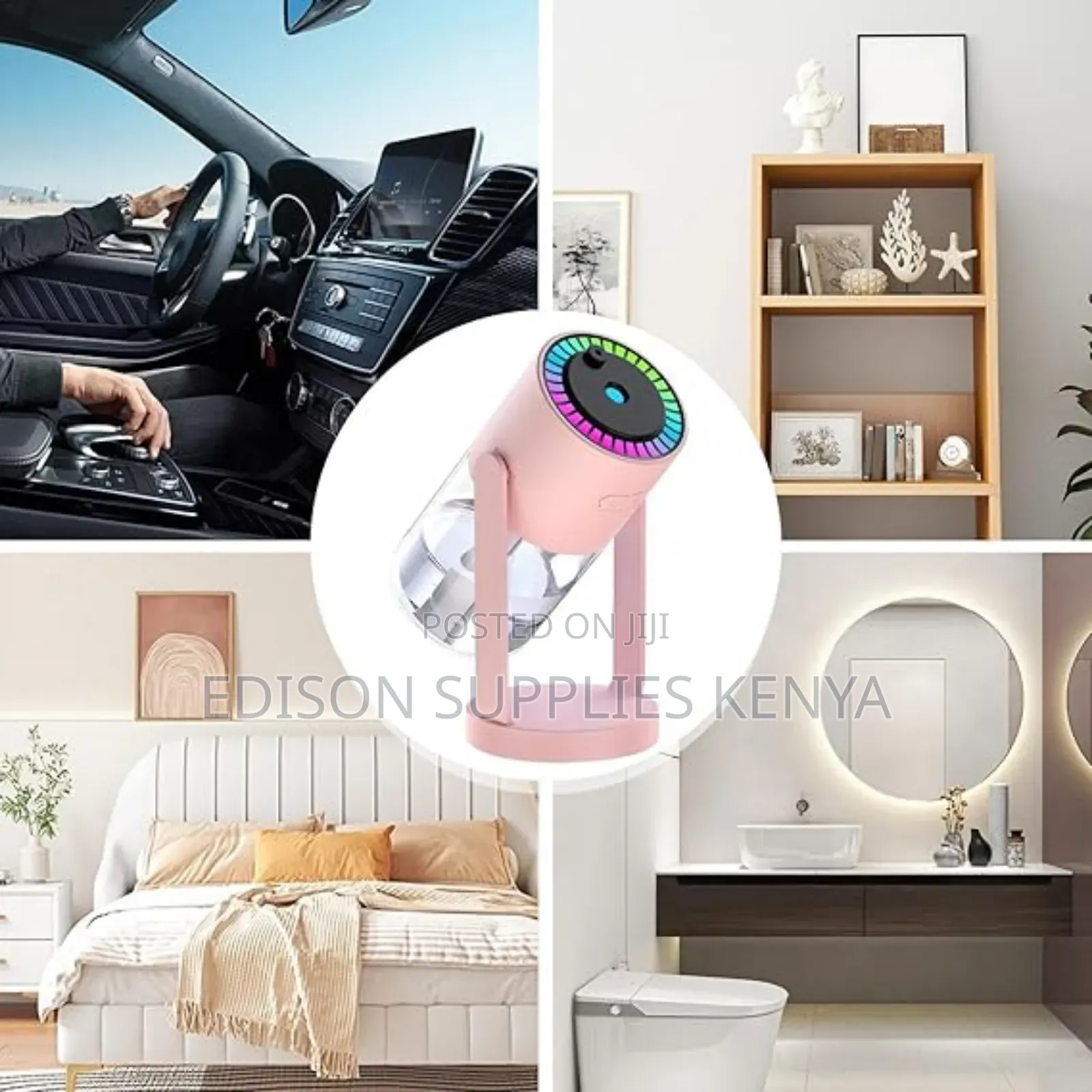 Star Projector Humidifier Night Light Usb Air Aroma Diffuser
