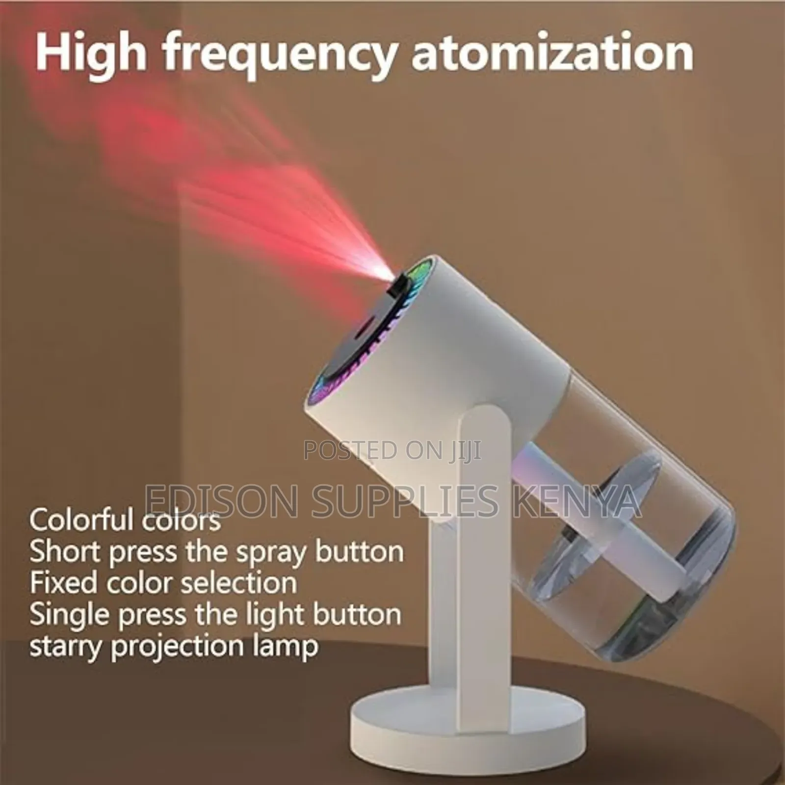 Star Projector Humidifier Night Light Usb Air Aroma Diffuser