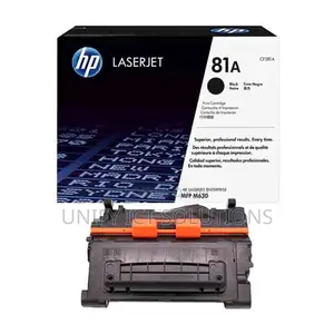 Hp 81a Black Original Laserjet Toner Cartridge